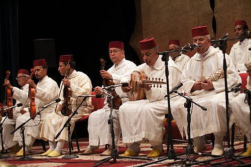 Festival musical celebration in Morocco