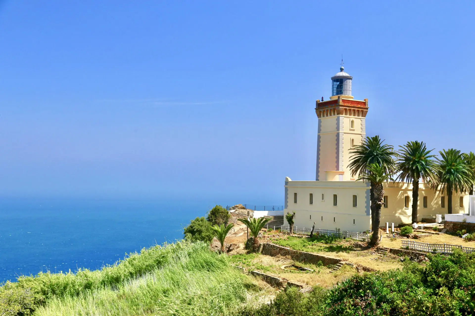 Atlas Mountains scenery and village