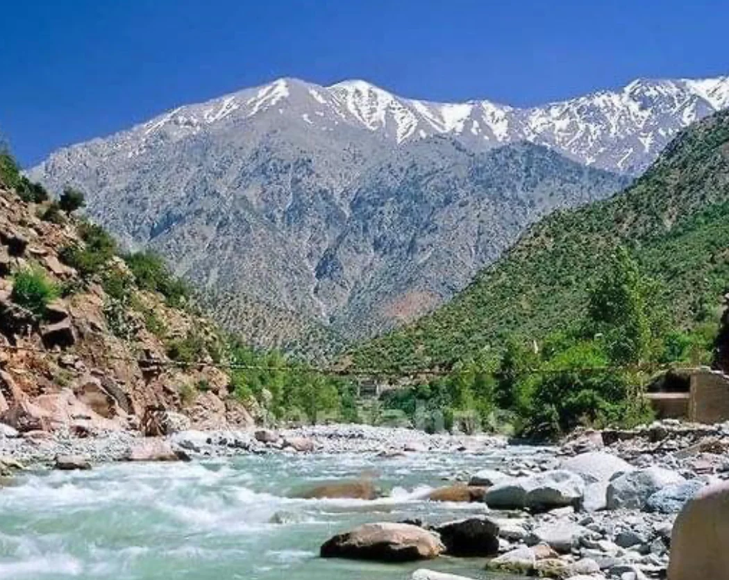 Traditional Berber village in Ourika Valley