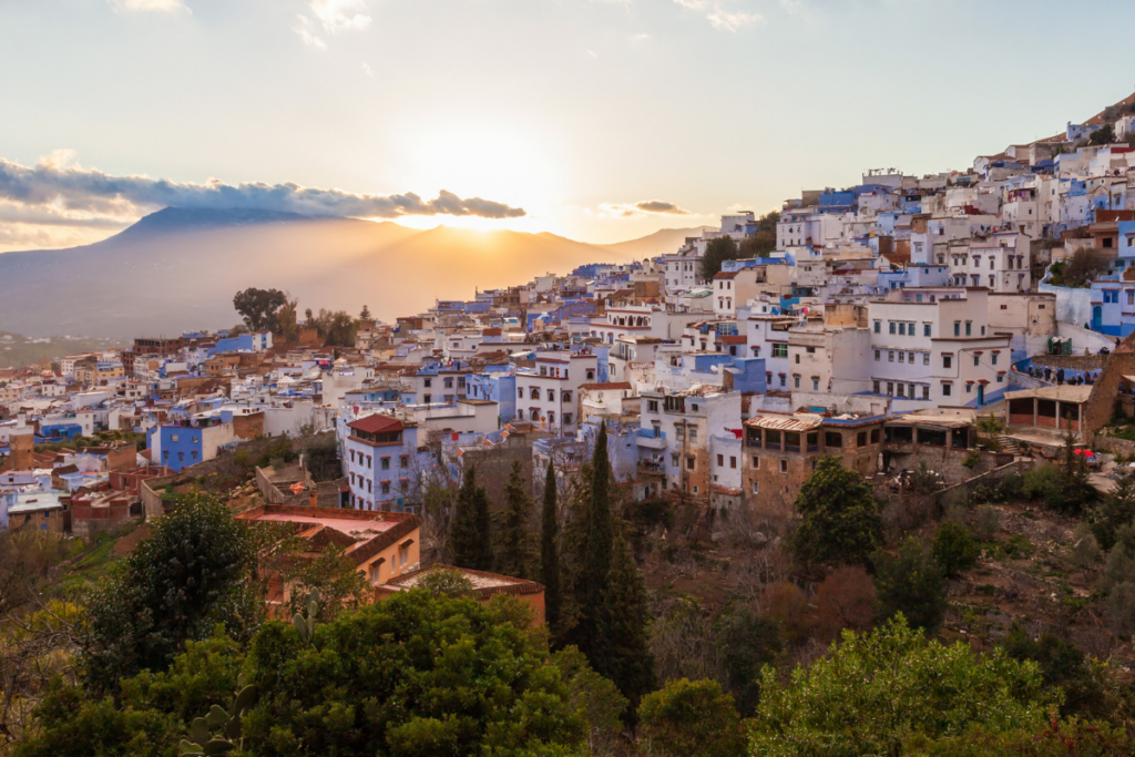 Chefchaouen blue city Medina Morocco