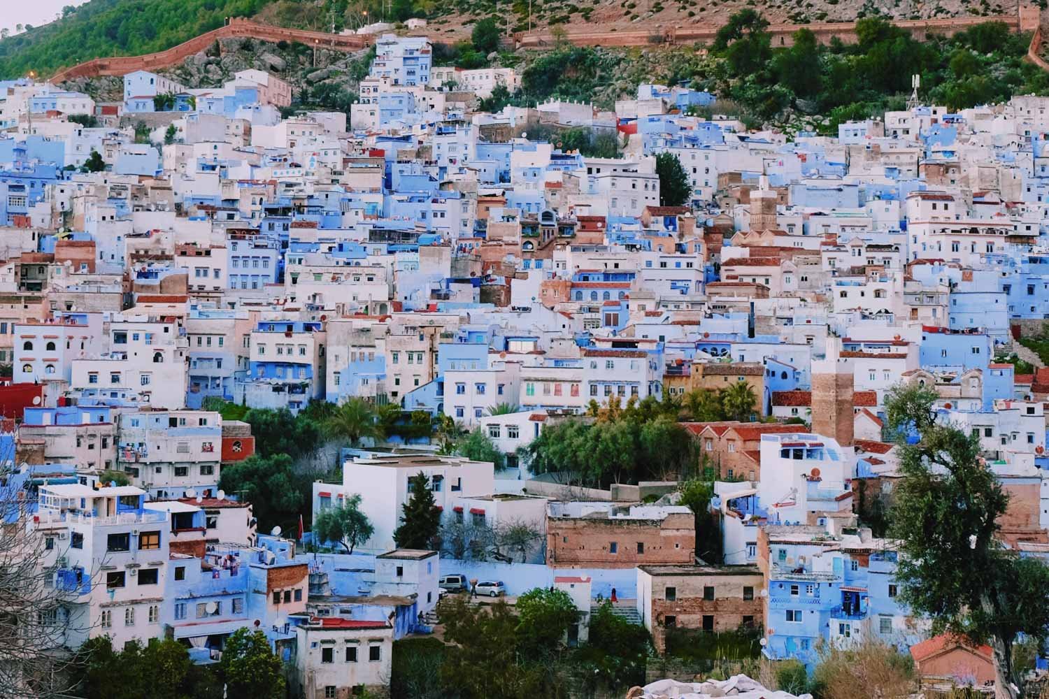 Chefchaouen blue city Medina Morocco