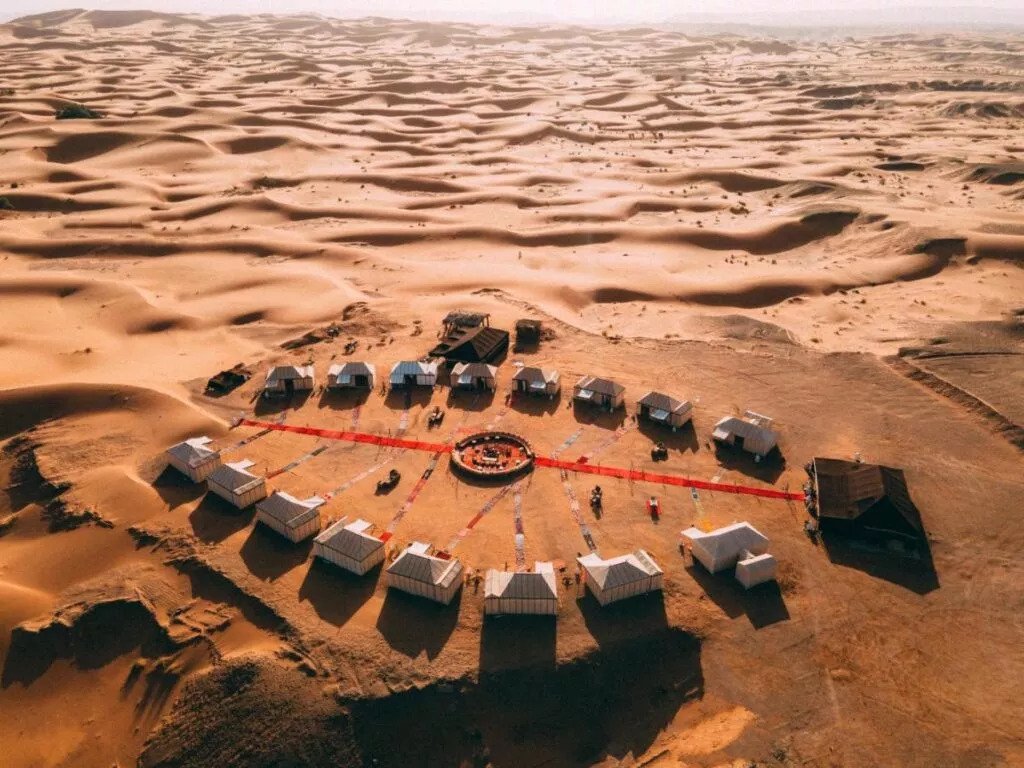 Luxury desert camp Merzouga