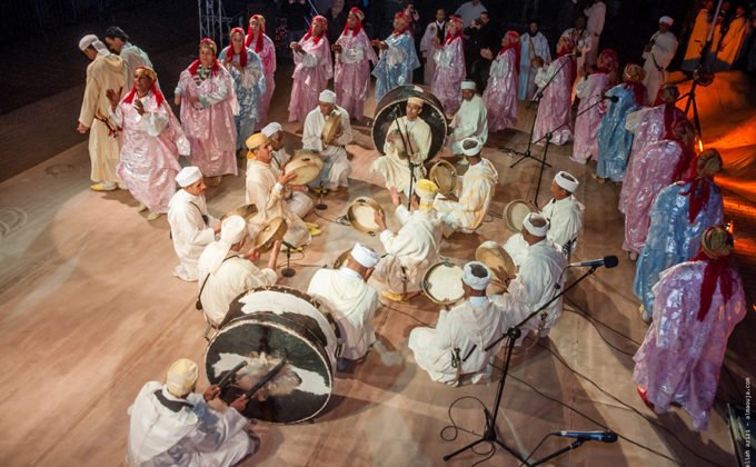 Ahwach Berber musical performance