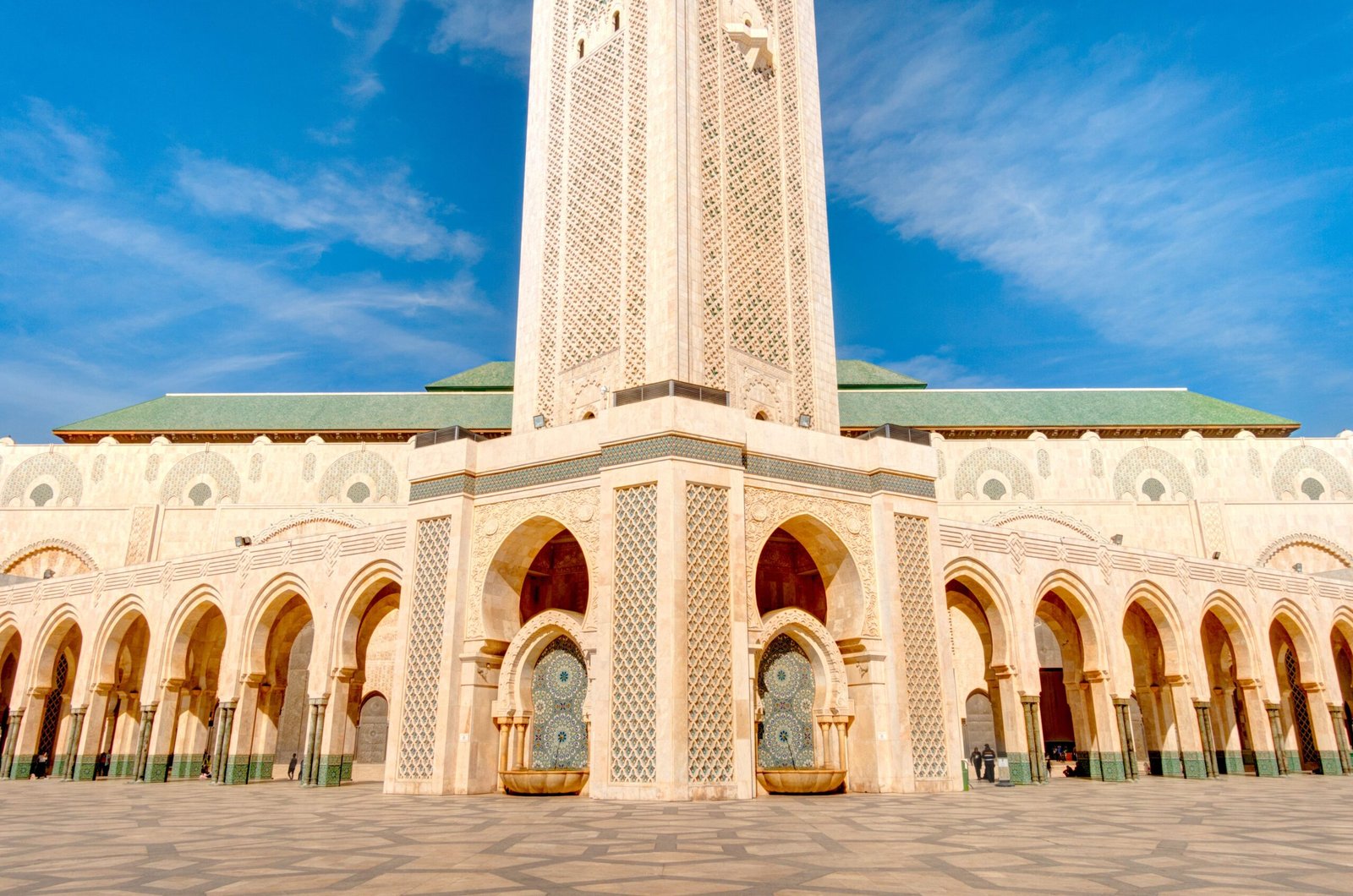 Hassan II Mosque in Casablanca daytime view