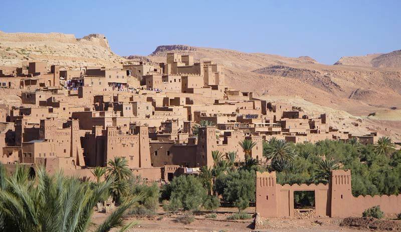 Ait Benhaddou kasbah ancient fortress